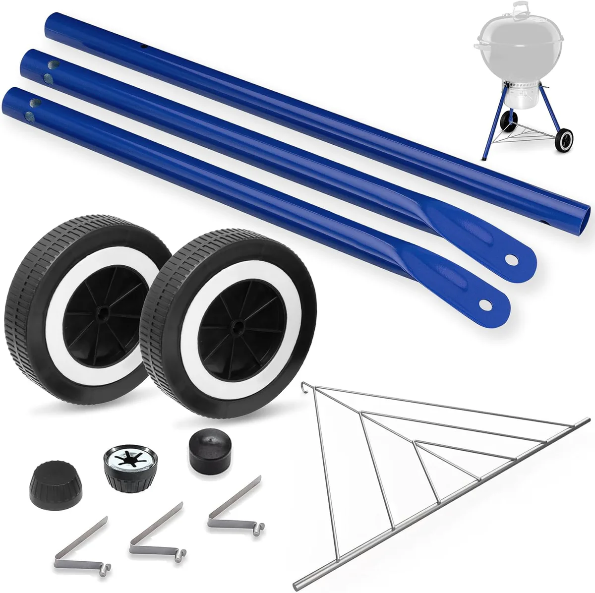 AJinTeby Kettle Grill Leg Kit with Wheels