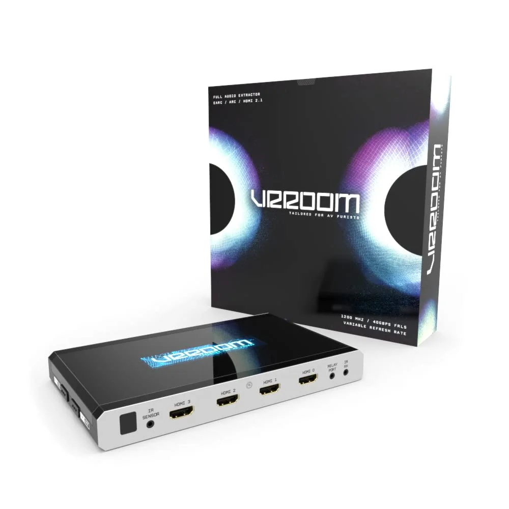 HDFury VRROOM 8K Audio Video Extractor Switch