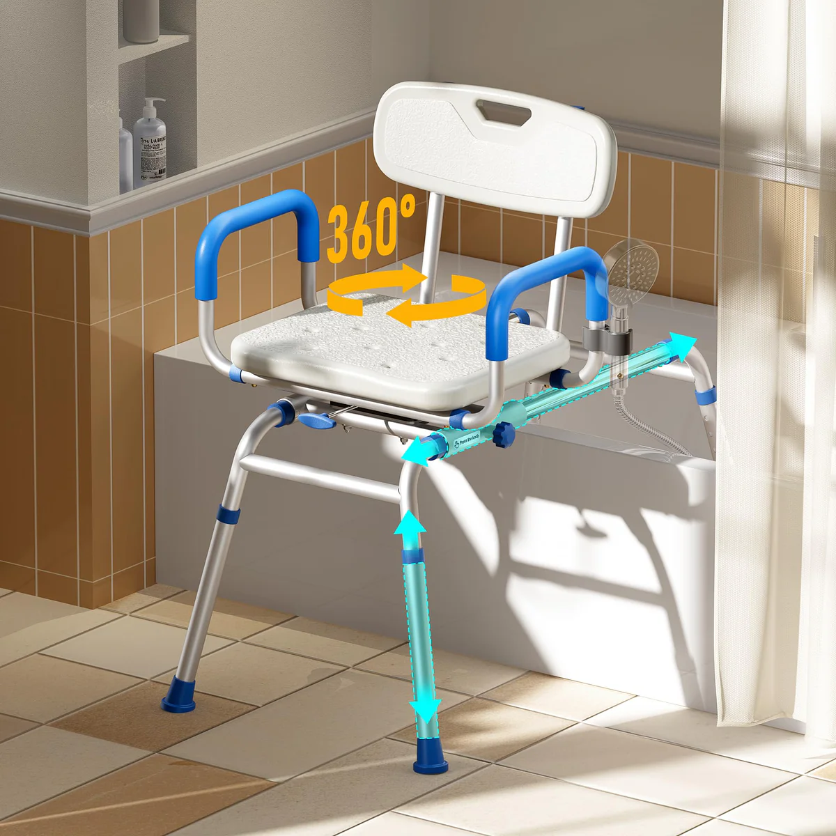 Bluelog Shower Chair