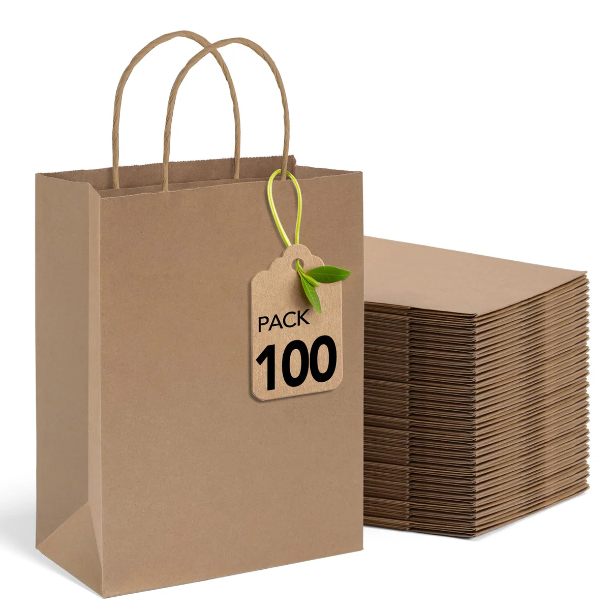 MESHA Brown Kraft Paper Bags