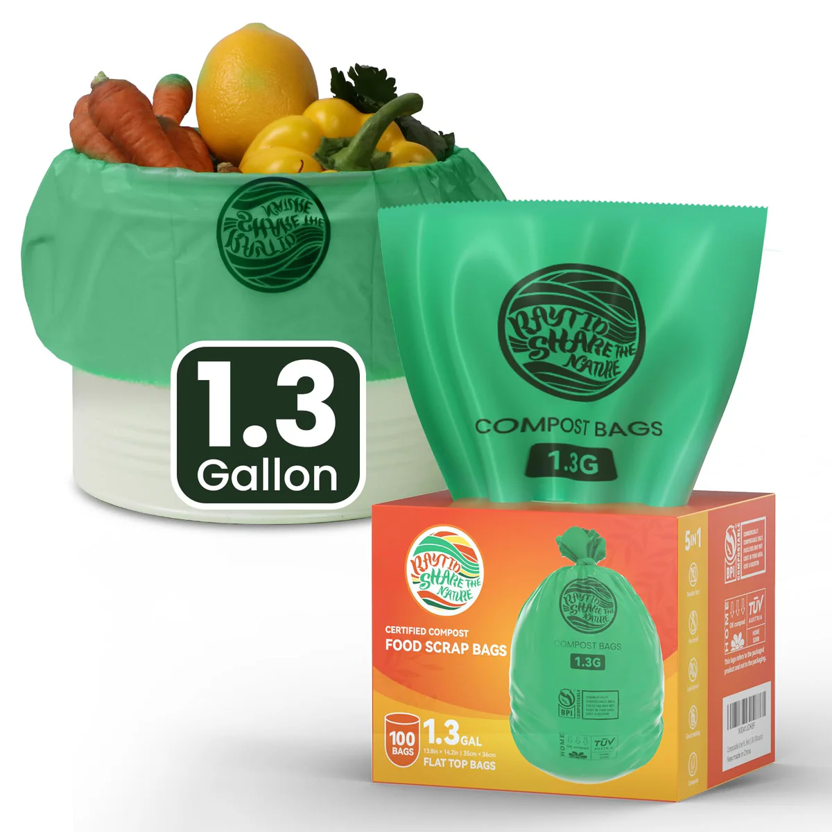 RAYTID Compost Bags