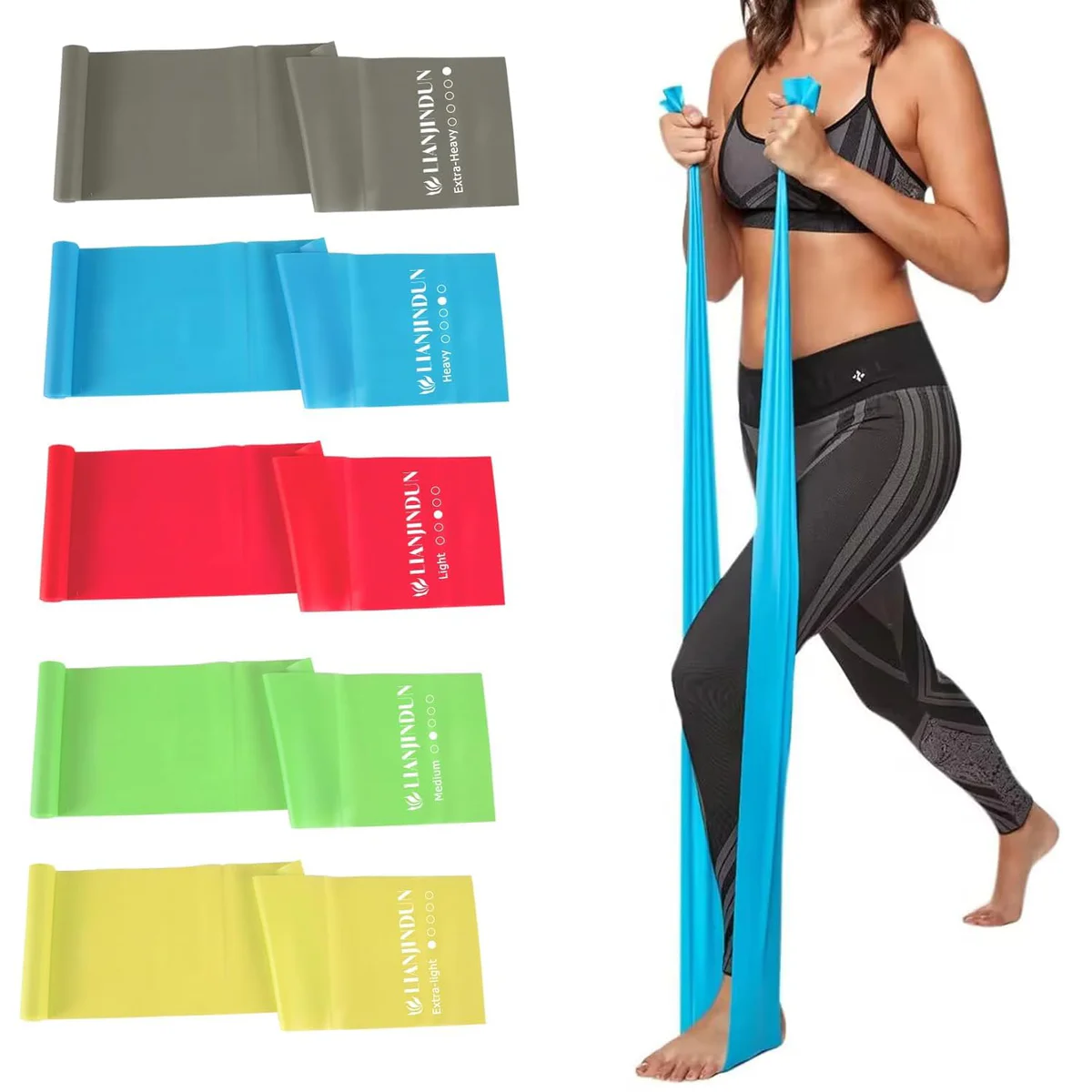 lianjindun Resistance Bands Exercise Set