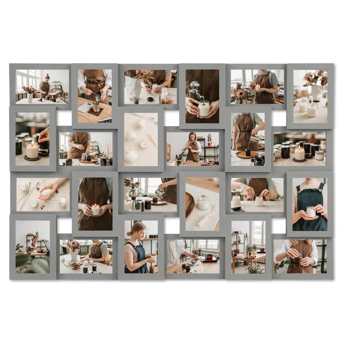 HELLO LAURA 9-Opening Collage Picture Frame