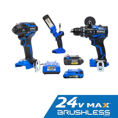 Kobalt 24V Brushless Power Tool Set