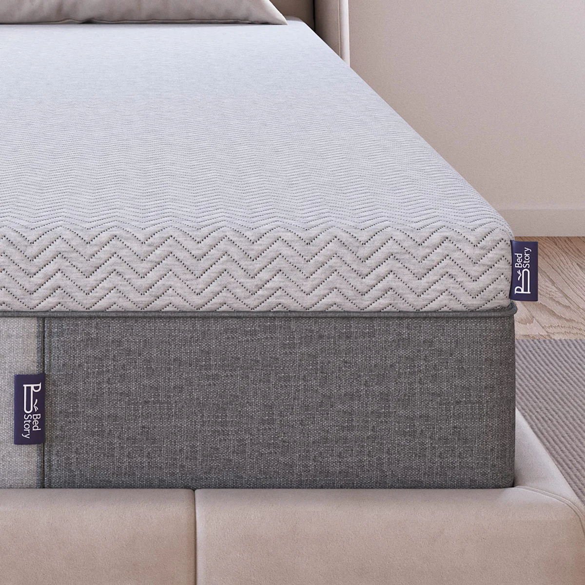 BedStory Firm Mattress Topper