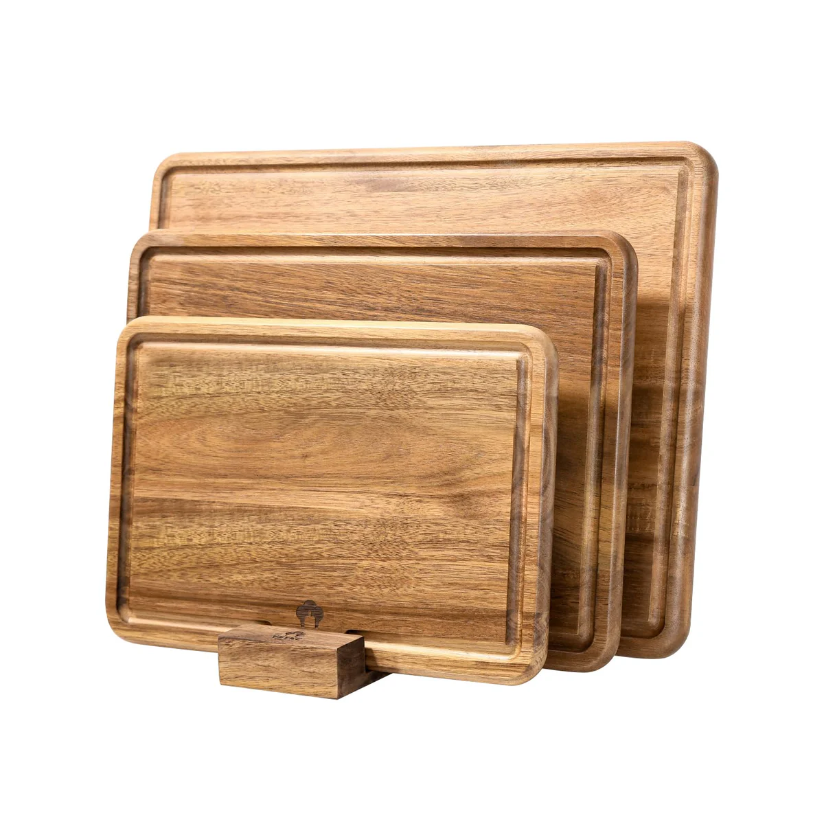 YSTKC Acacia Wood Cutting Board Set