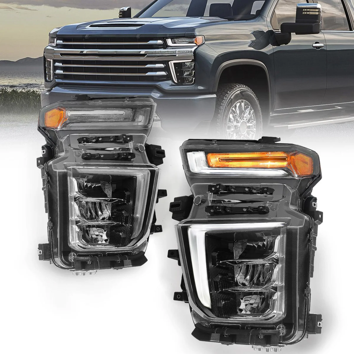 VLINCAR LED Headlight Assembly