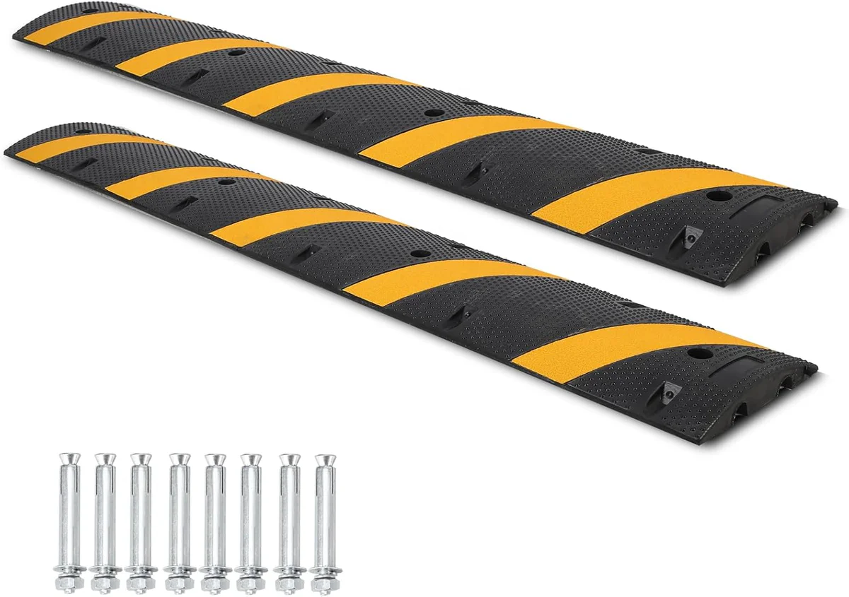 Garvee Rubber Speed Bump Traffic Calming Device