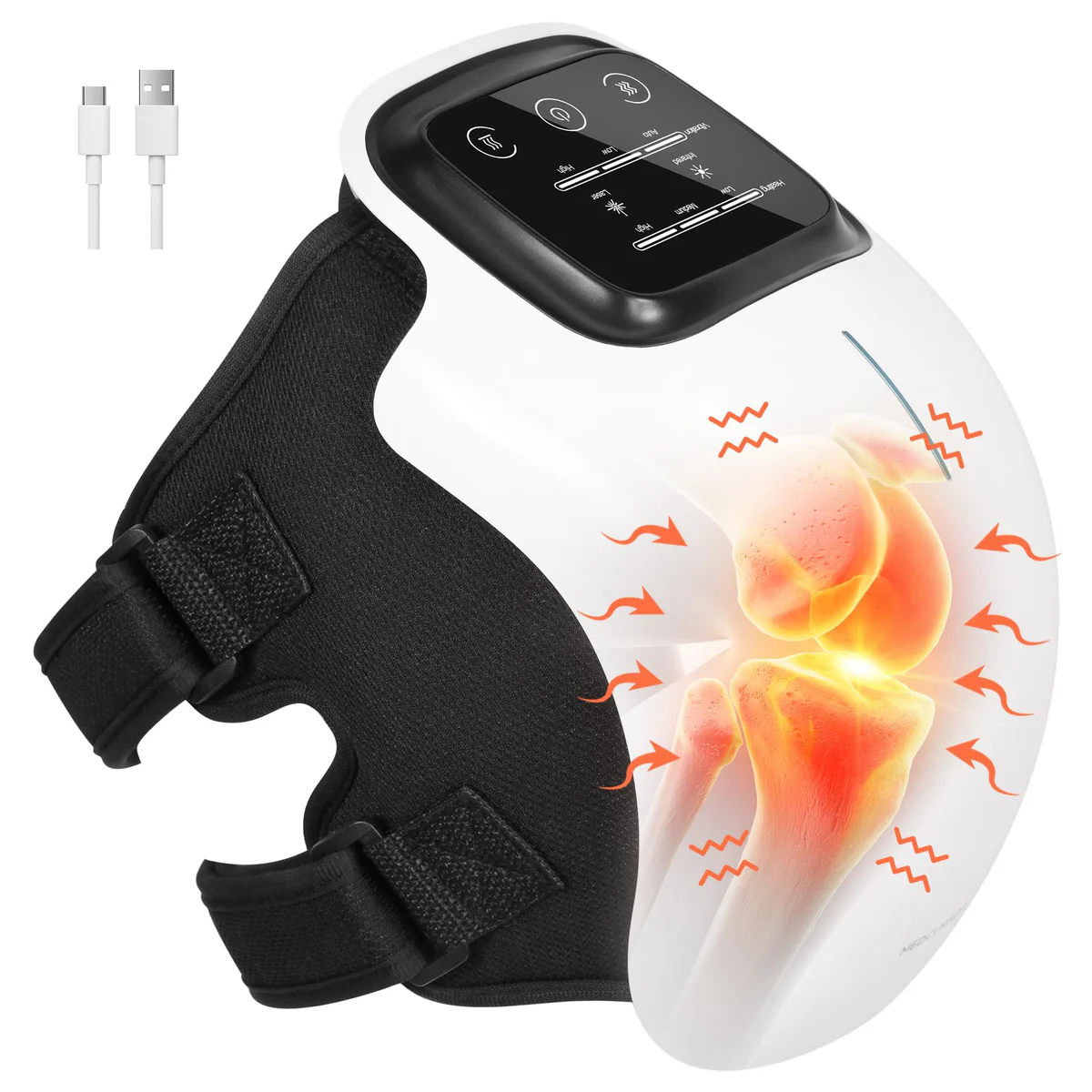 Medcursor Knee Massager with Heat and Vibration