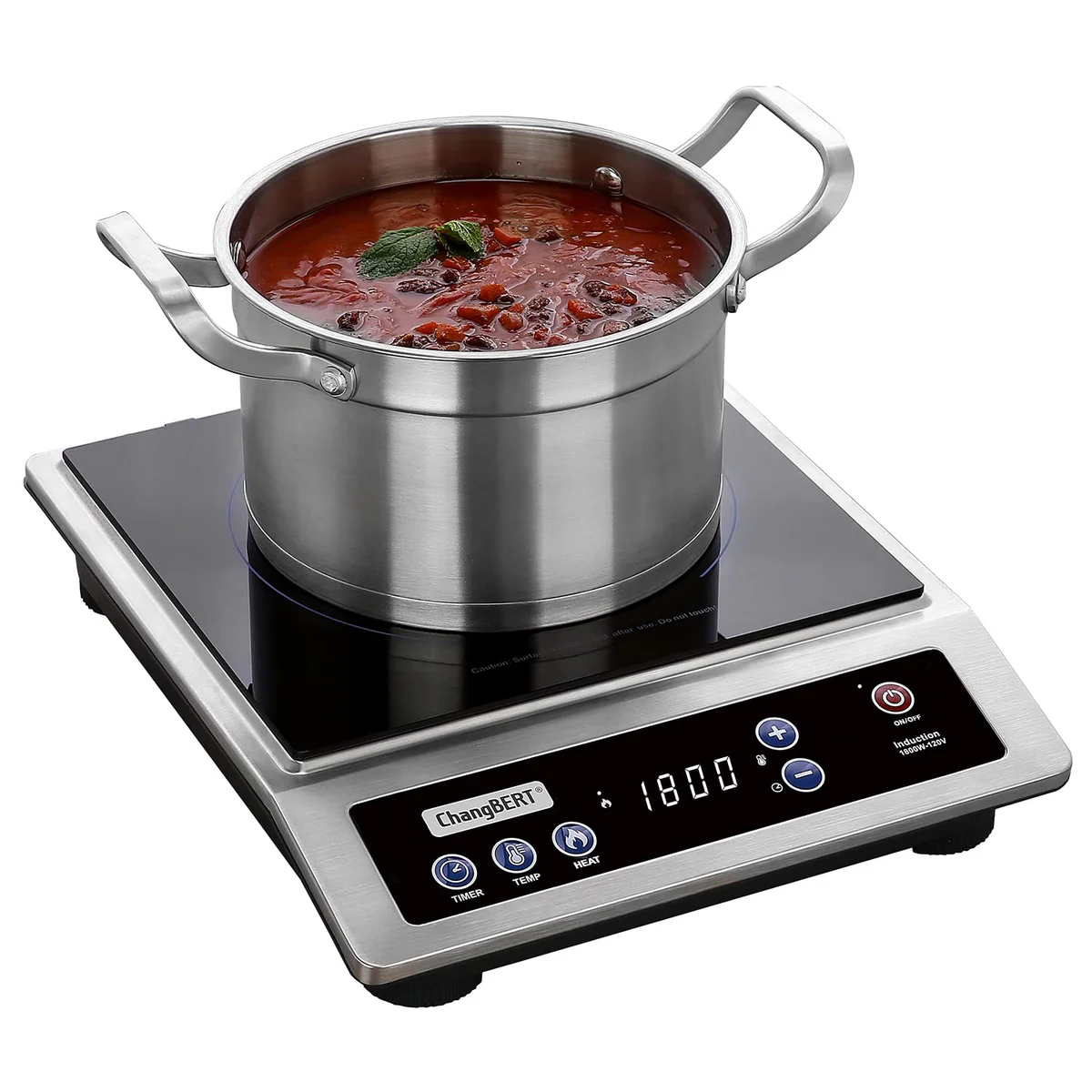 CHANGBERT Portable Induction Cooktop Burner