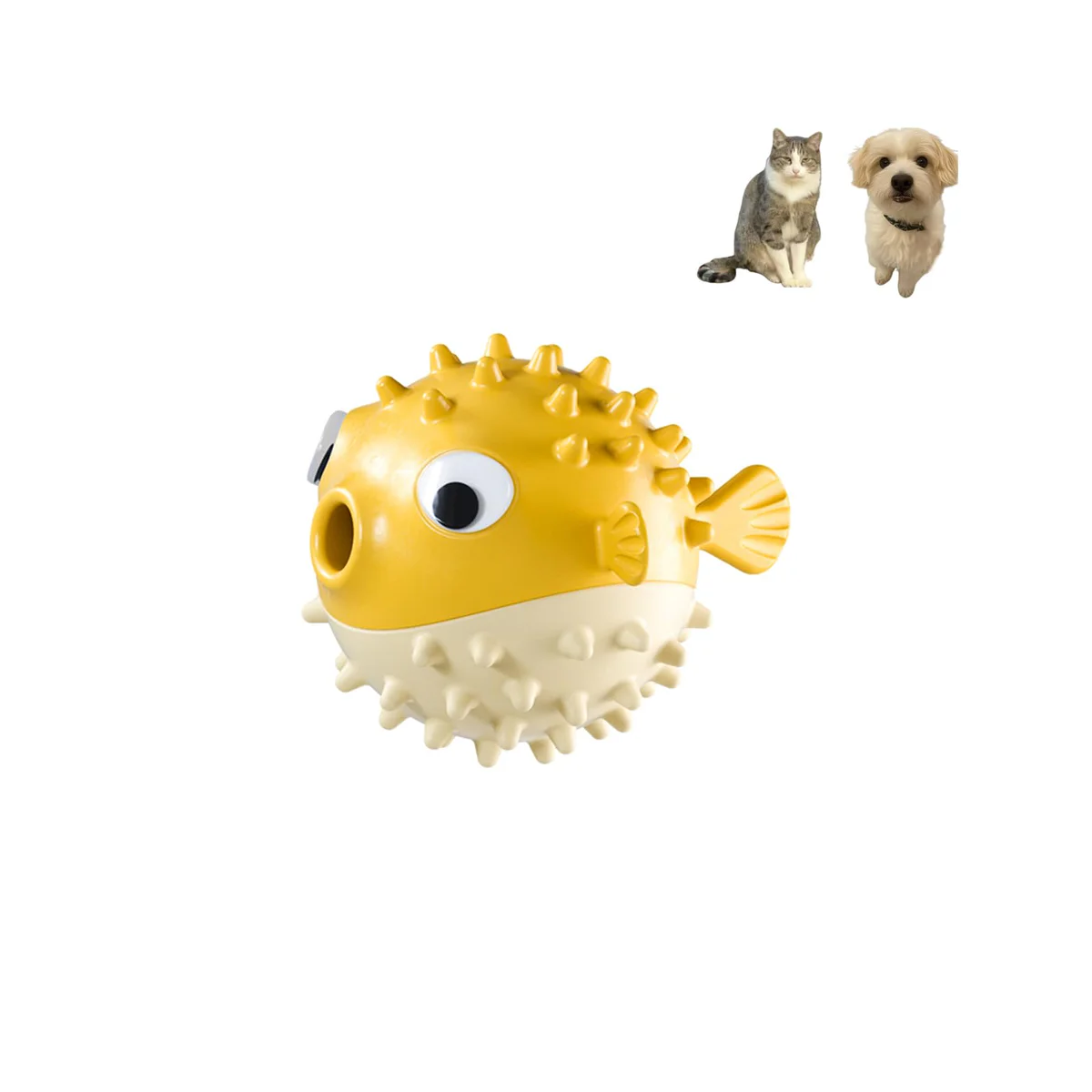 MAIHA Interactive Puzzle Ball Treat Dispenser Dog Toy