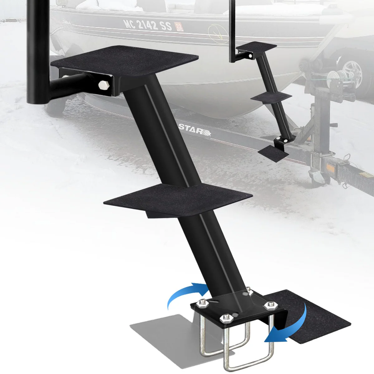EPICHORIZON Boat Trailer Steps