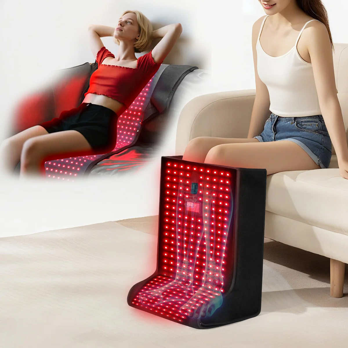 MAYLINK Red Light Therapy for Foot and Leg Pain Relief