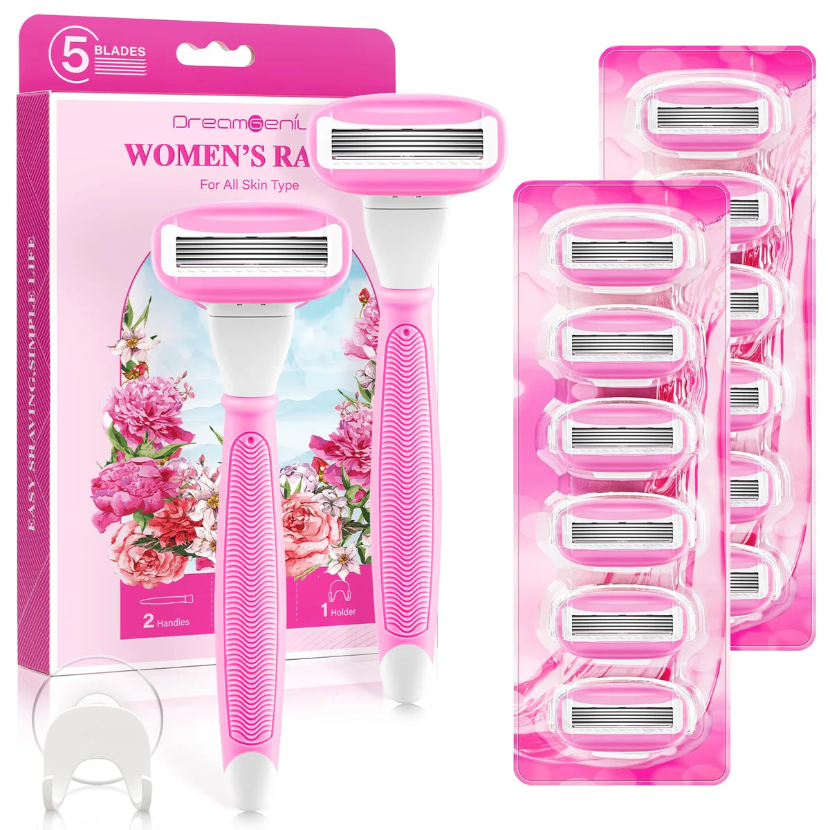 DreamGenius Women's Ergonomic Shaving Razor