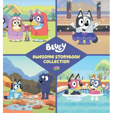 (QTY 14) Bluey Awesome Storybook Collection Hardcover Book