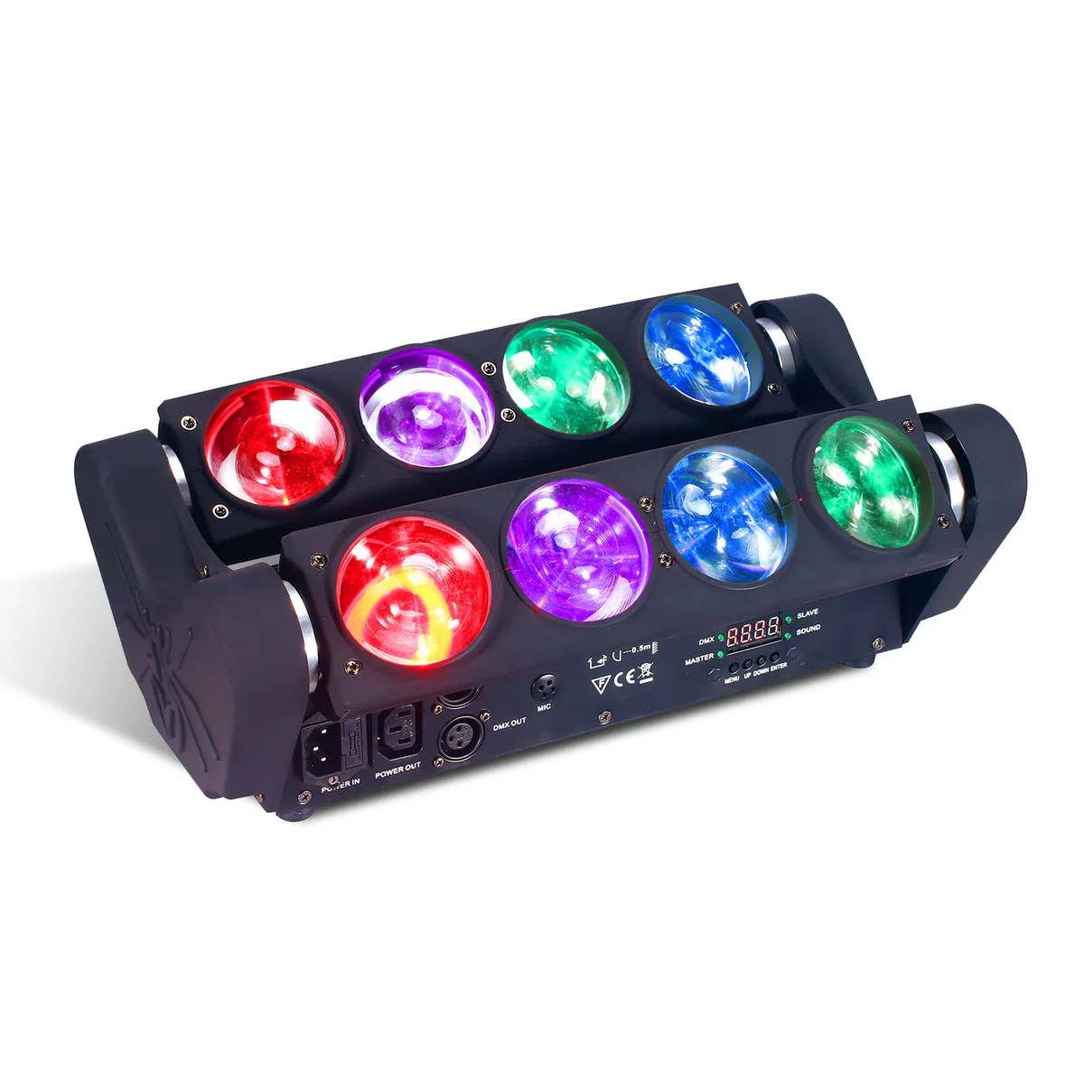 DJXFLI LED Spider Moving Head Stage Light