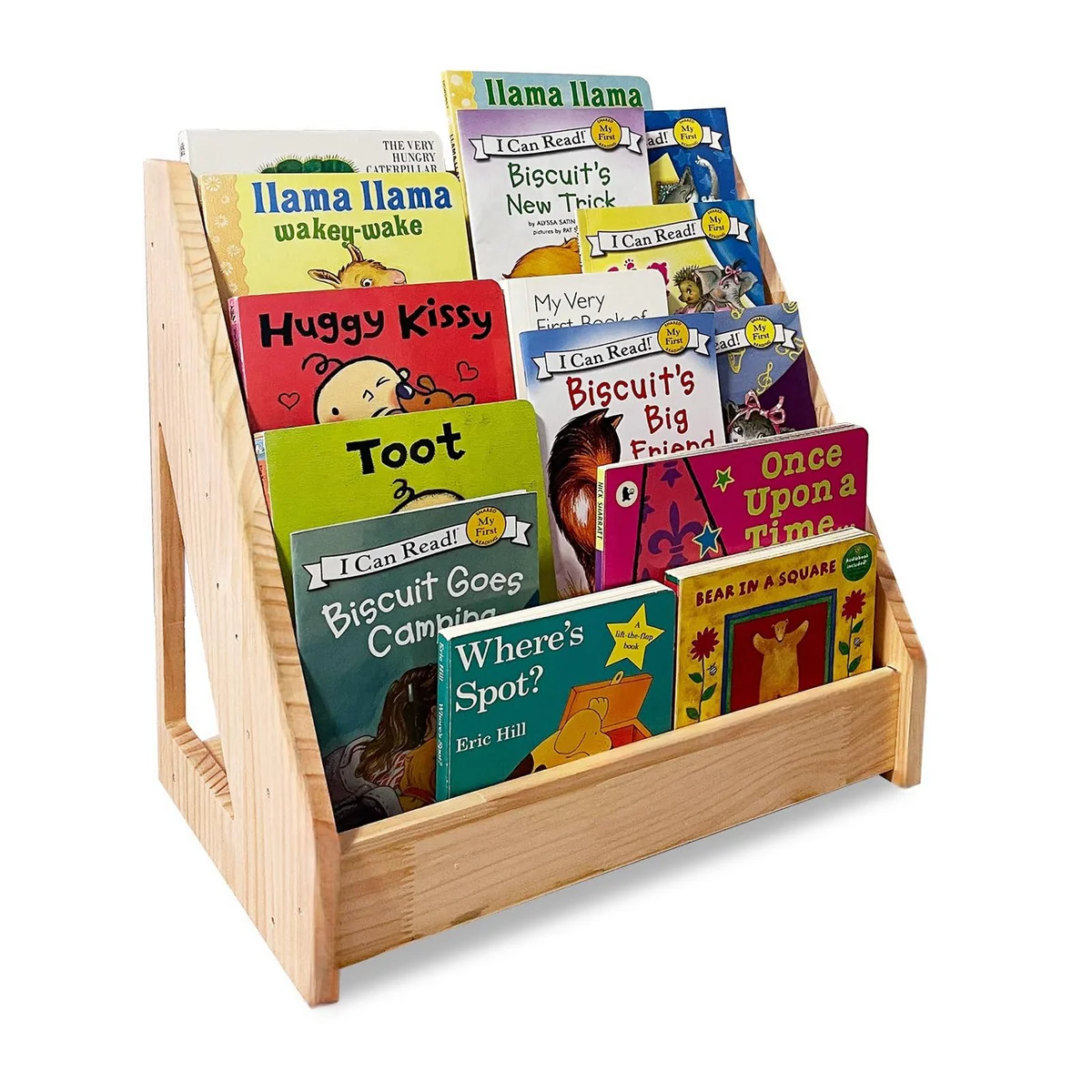 TONGMO Wood 5-Tier Montessori Bookshelf