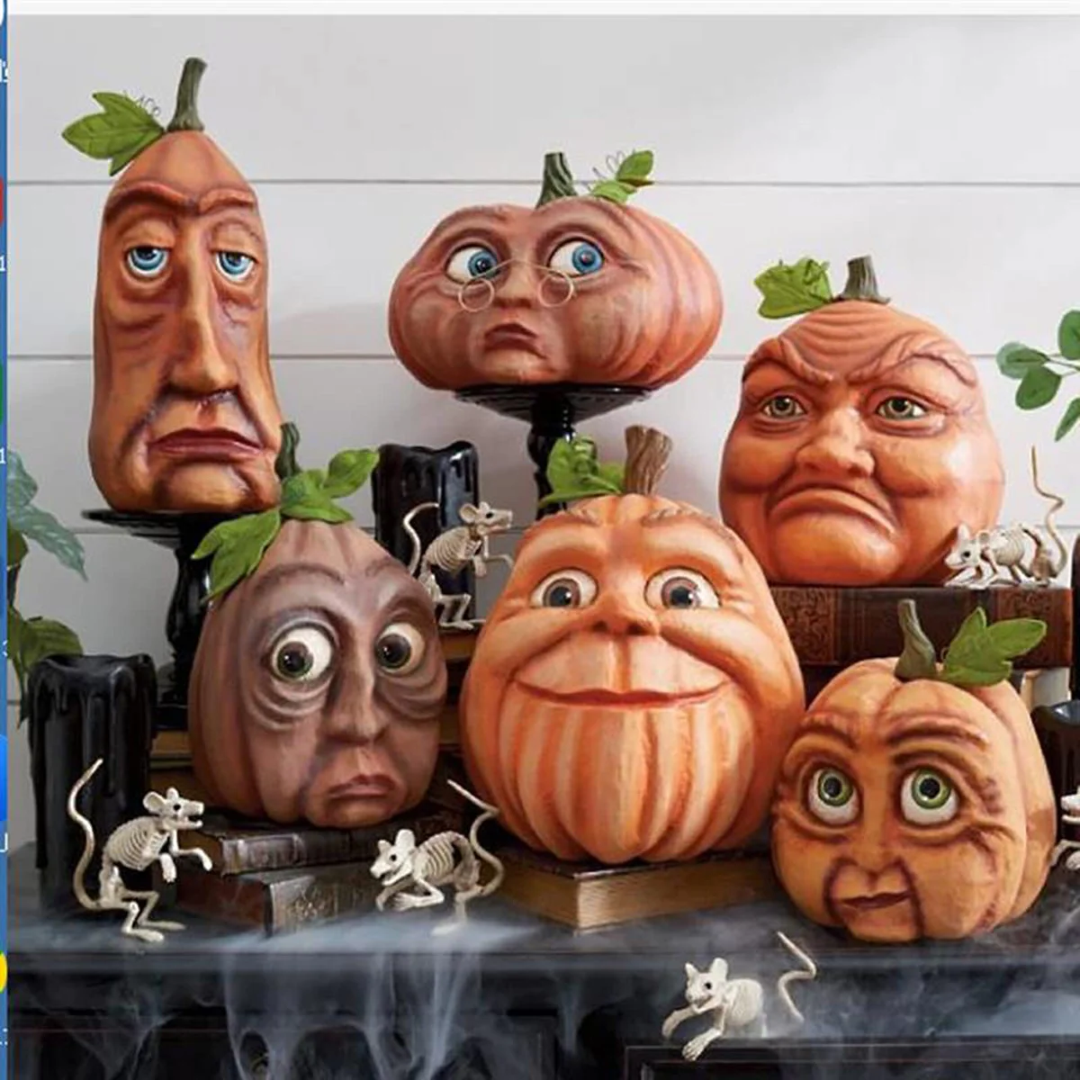 LILI'S Expressive Pumpkin Family Decorations