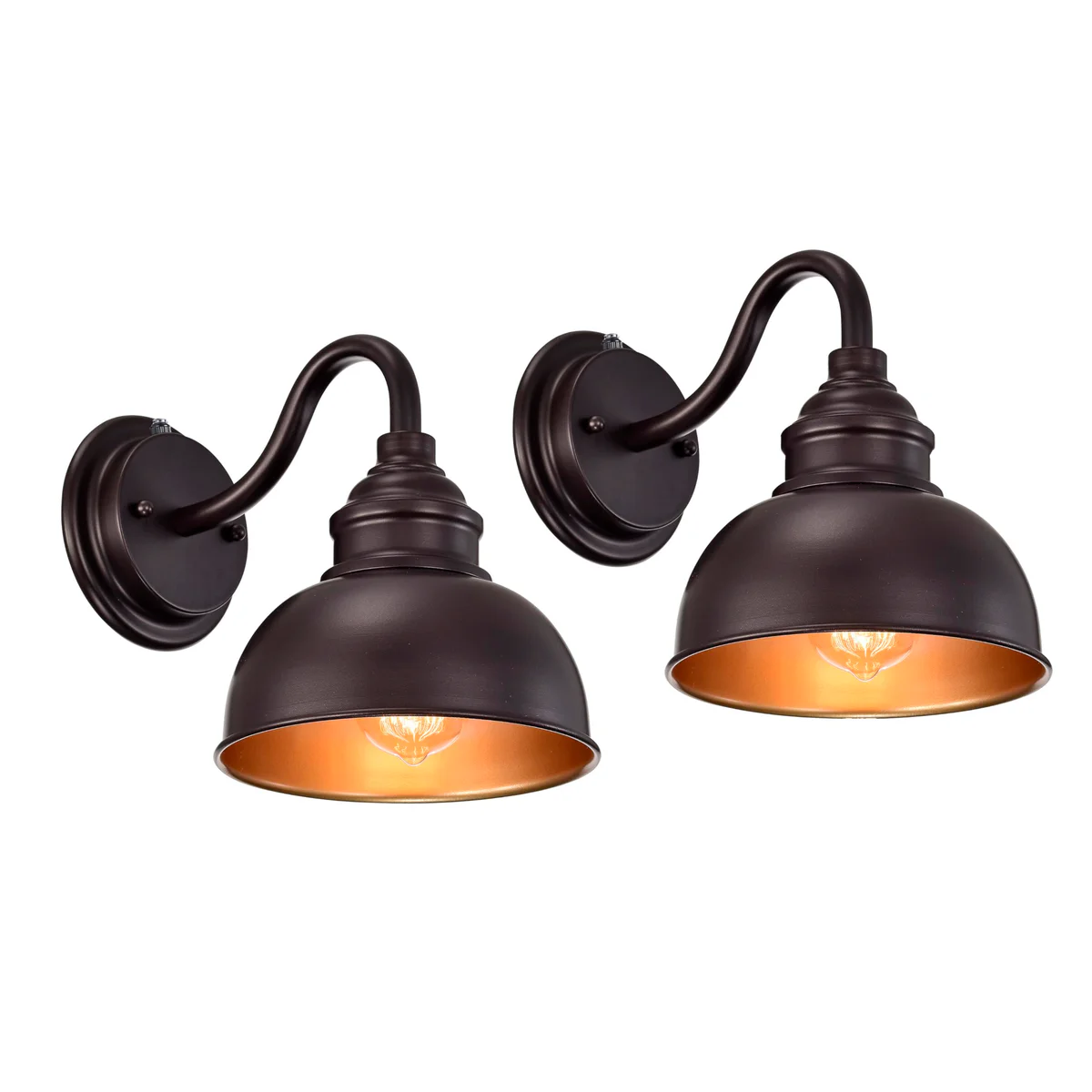 ACLand Oil Rubbed Bronze Outdoor Light, 2 Pack