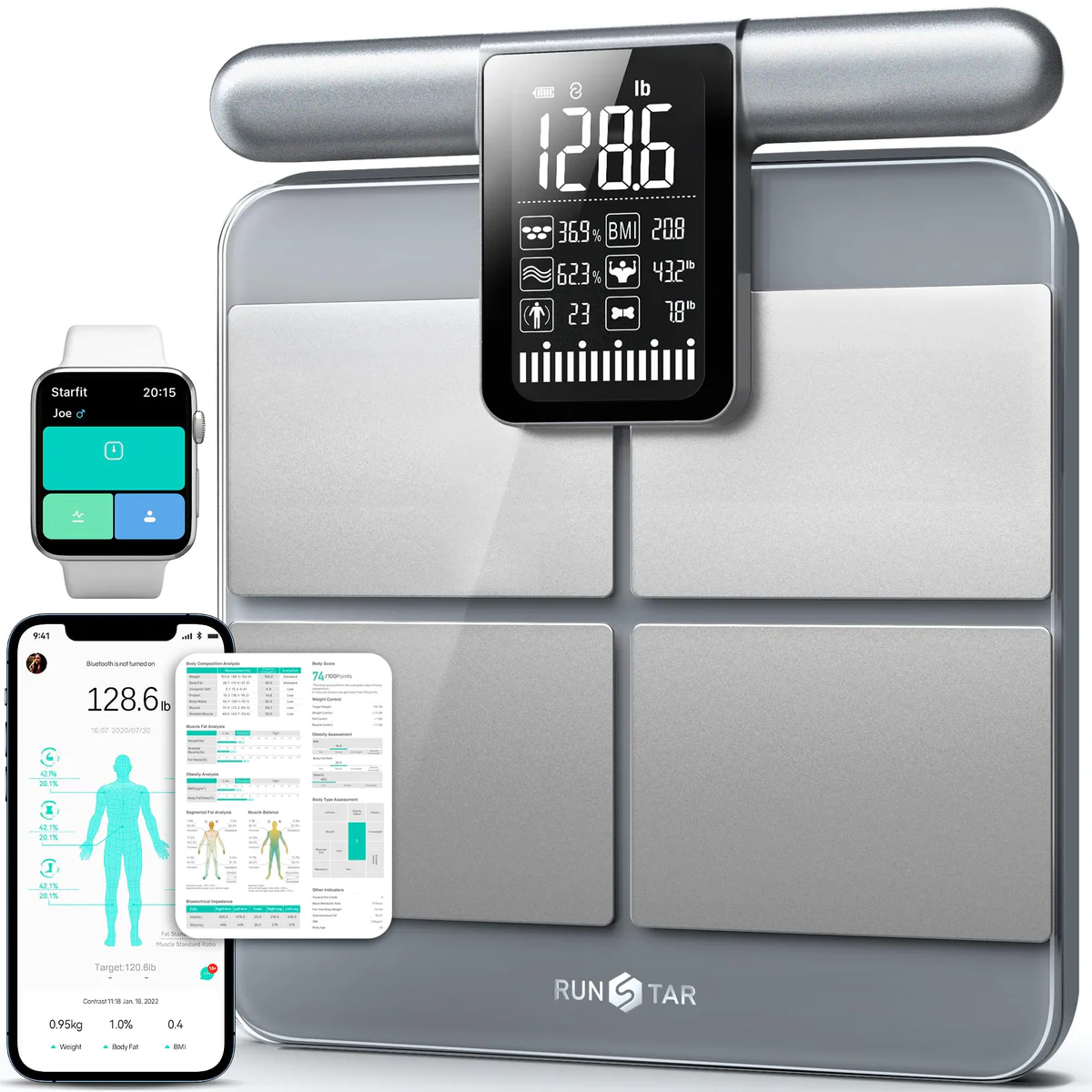 Runstar Digital Bathroom Scale