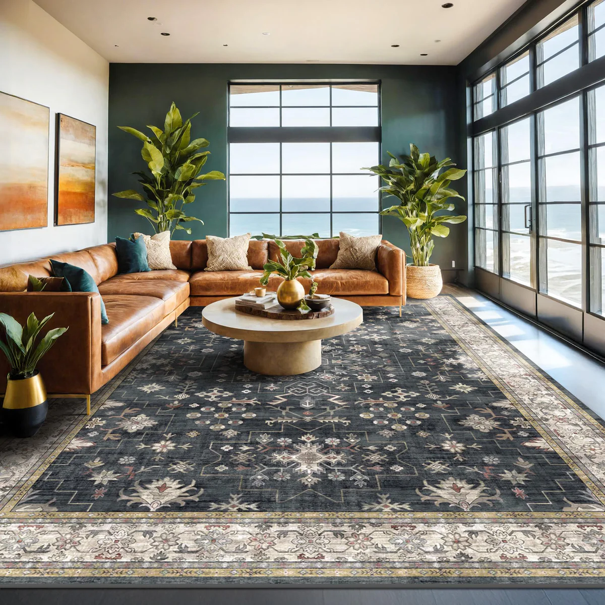 Hazo Haus Abstract Area Rug