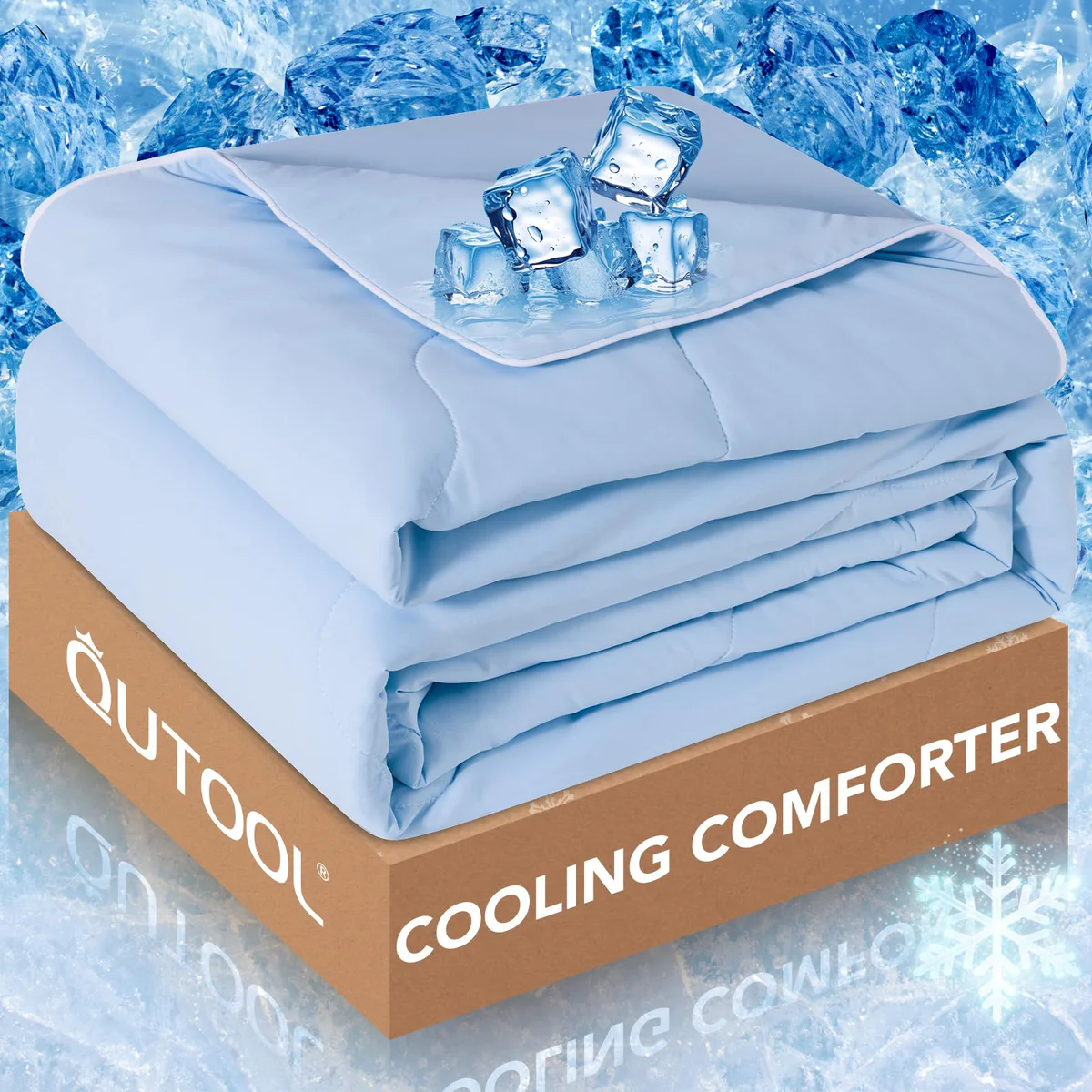 QUTOOL Cooling Comforter Blanket