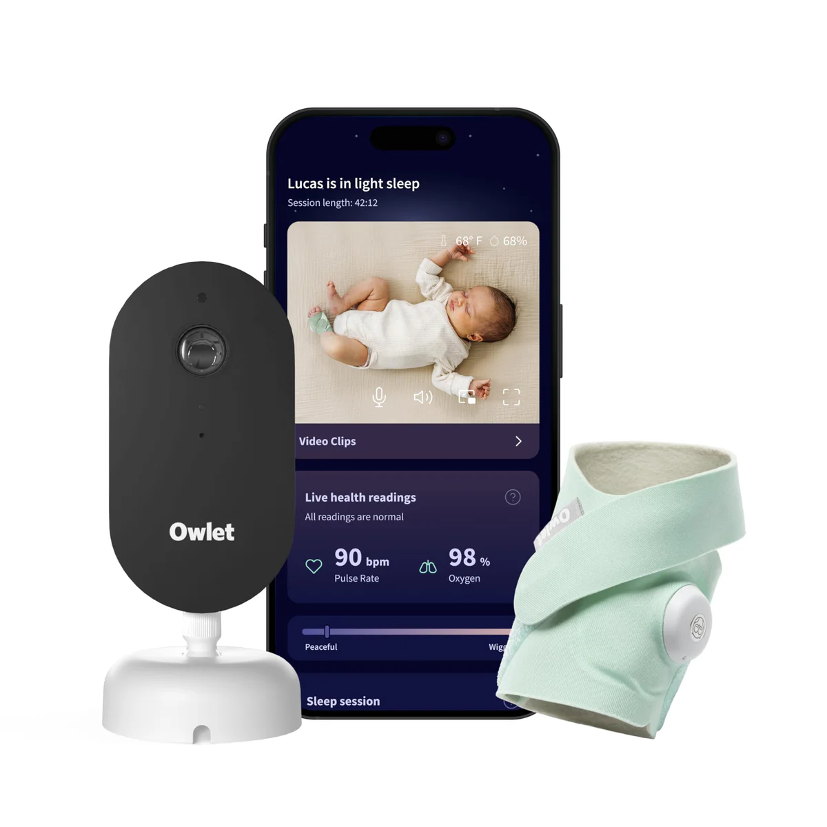 Owlet Dream Duo Smart Baby Monitor