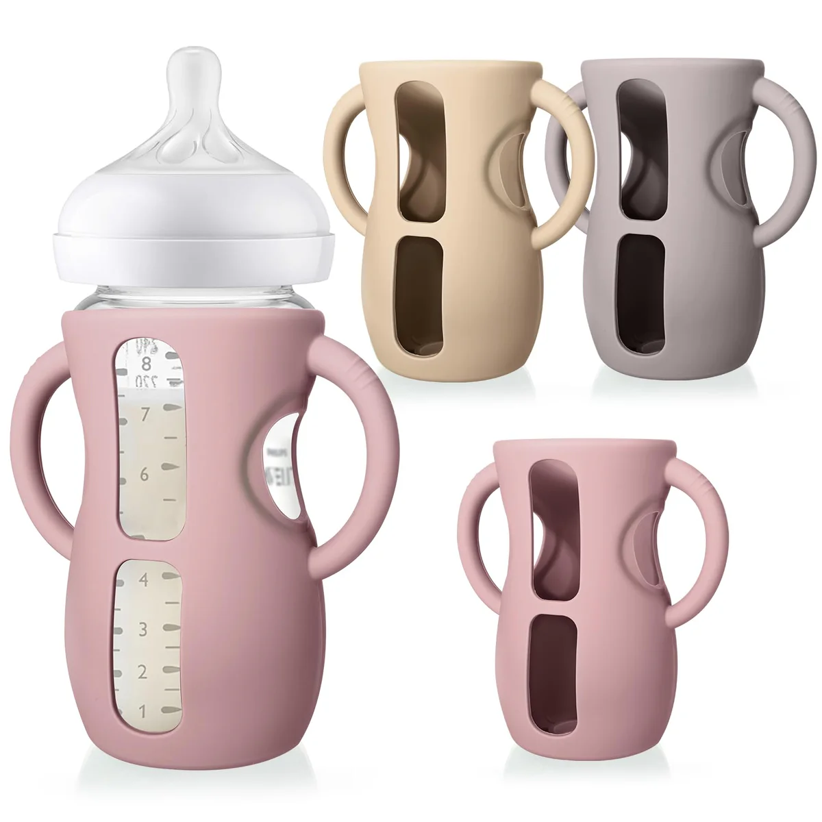Juome Silicone Baby Bottle Sleeve