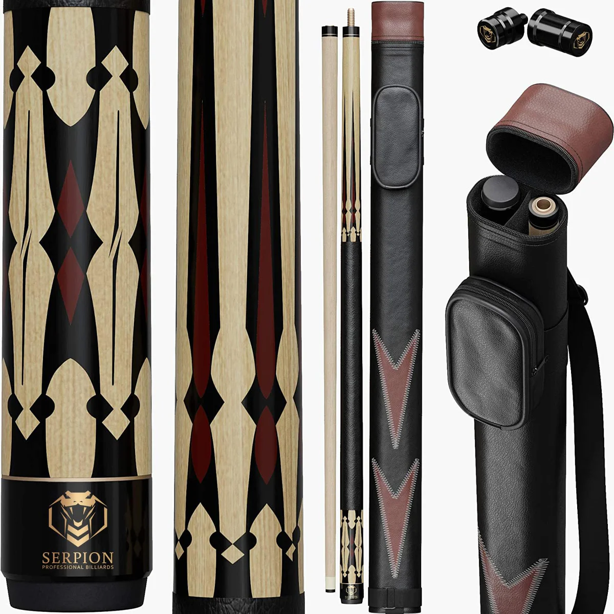 Serpion Canadian Maple Wood Billiard Pool Cue Stick 