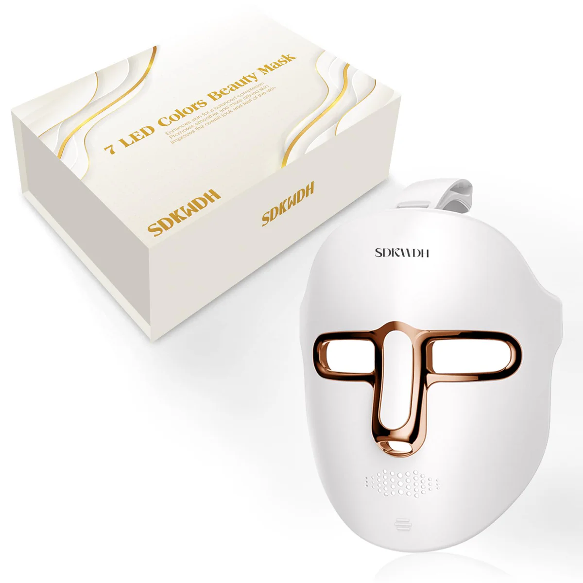 SDKWDH LED Facial Light Therapy Mask