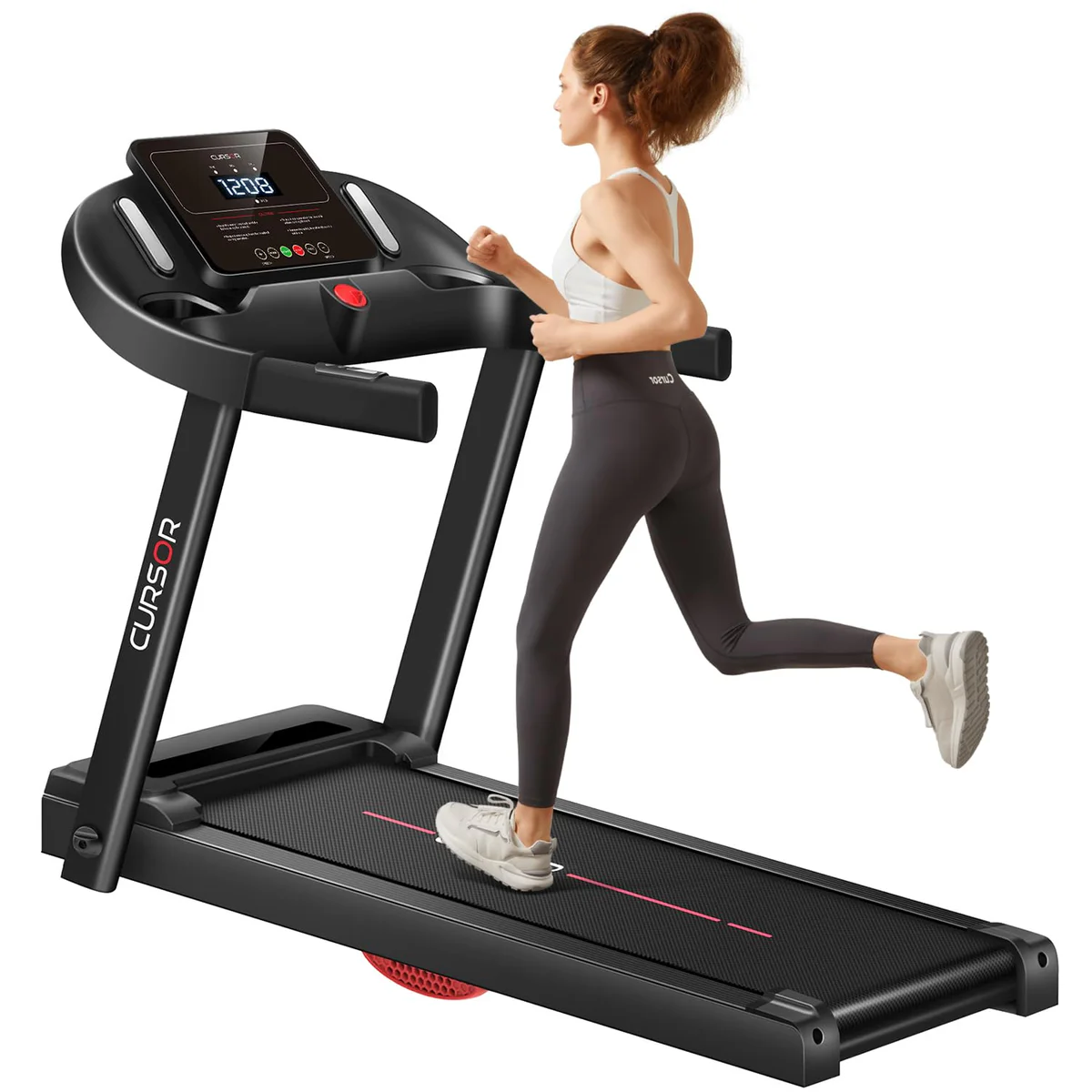 CURSOR FITNESS Folding Electric Treadmill
