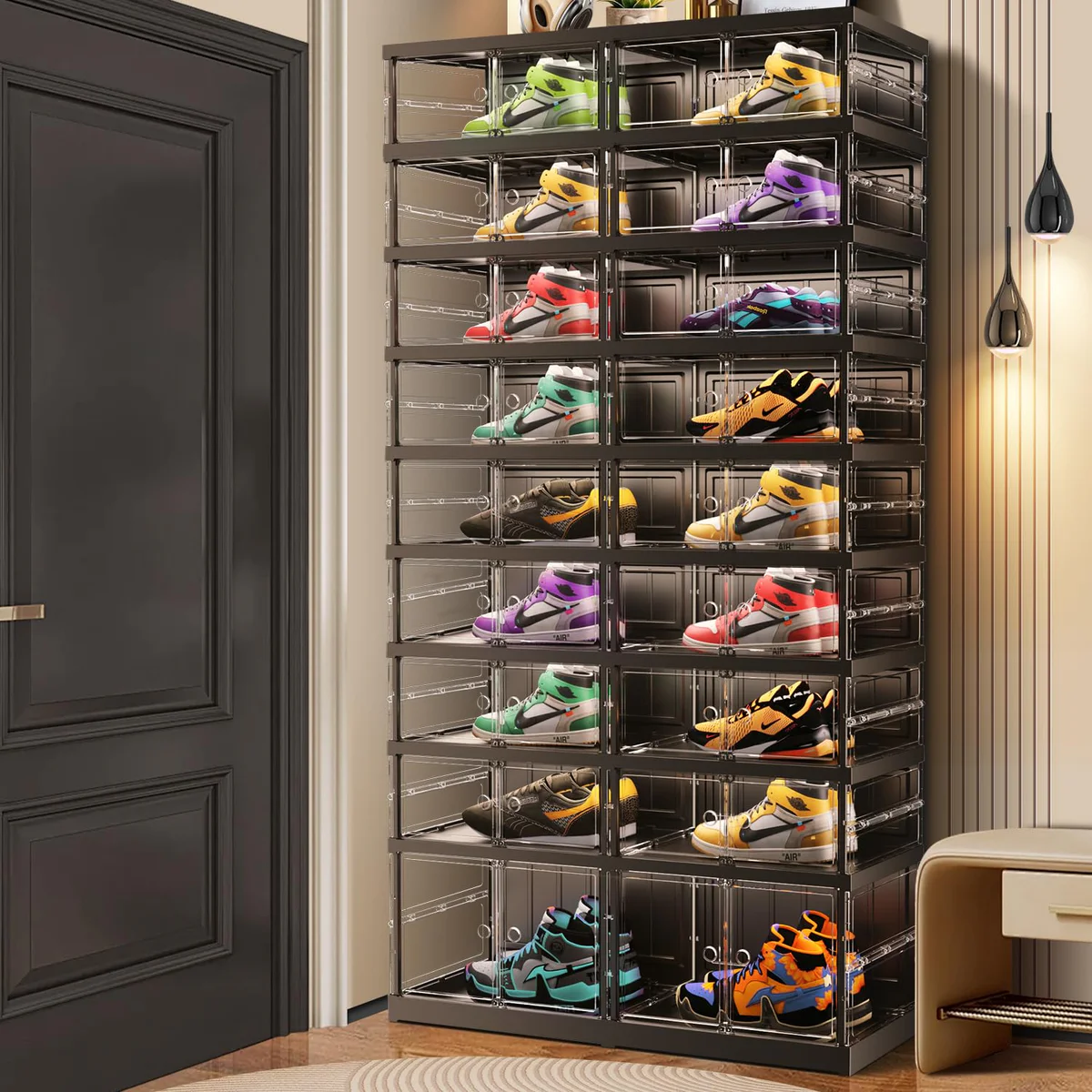 CIMLORD Foldable Shoe Rack