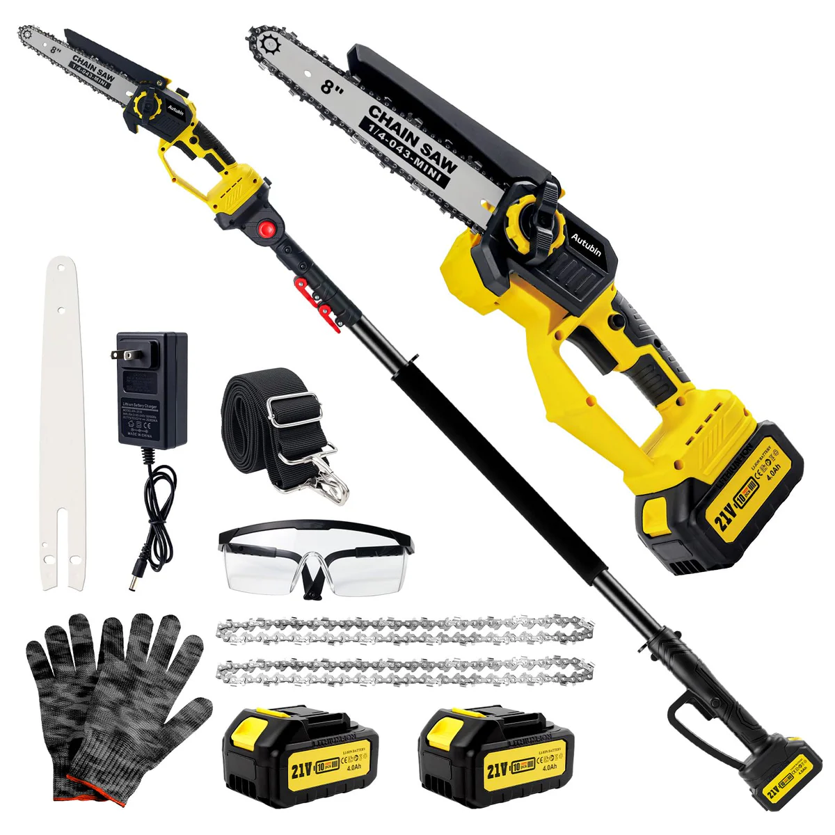 Autubin Pole Saw Pruner