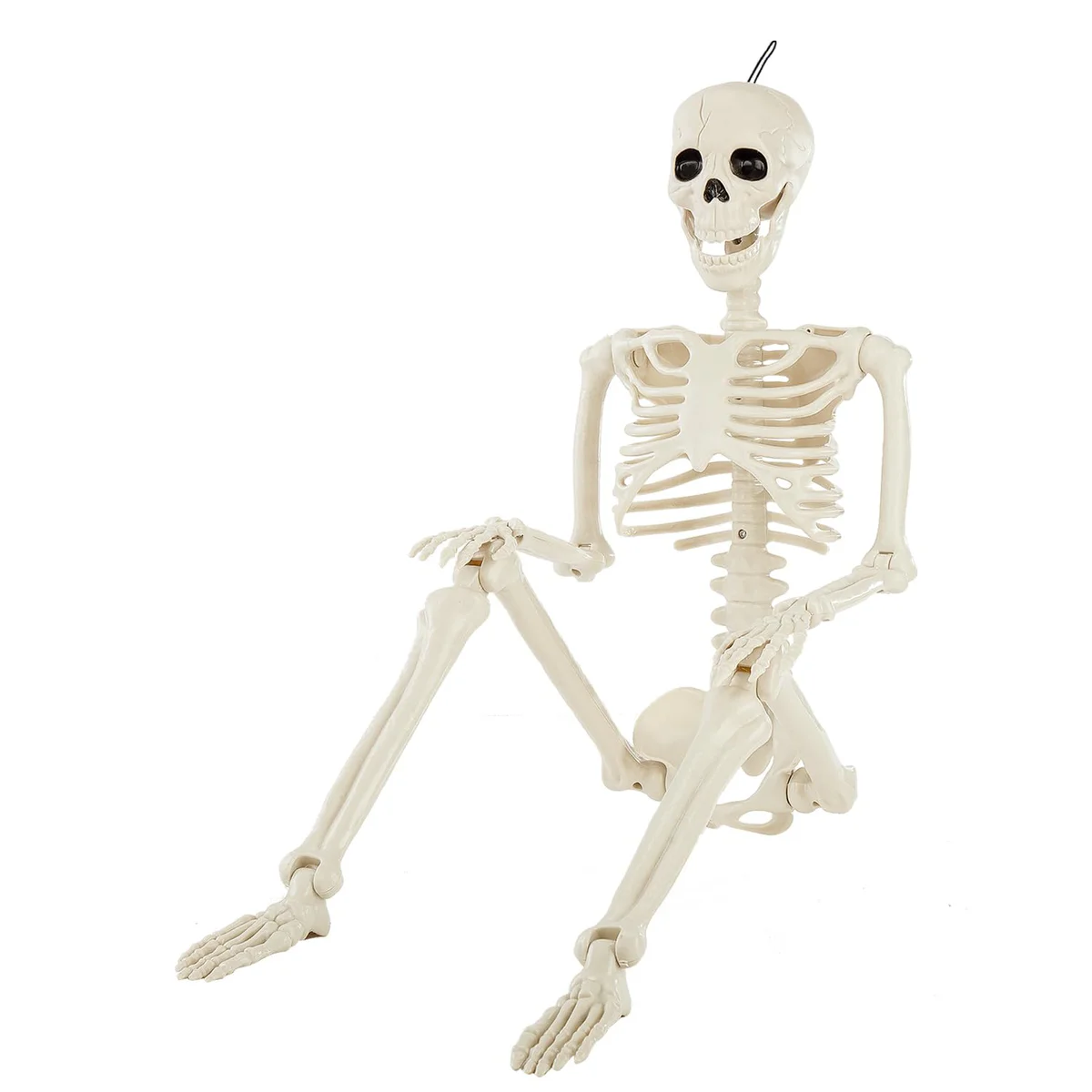JIALWEN Halloween Posable Skeleton Decoration
