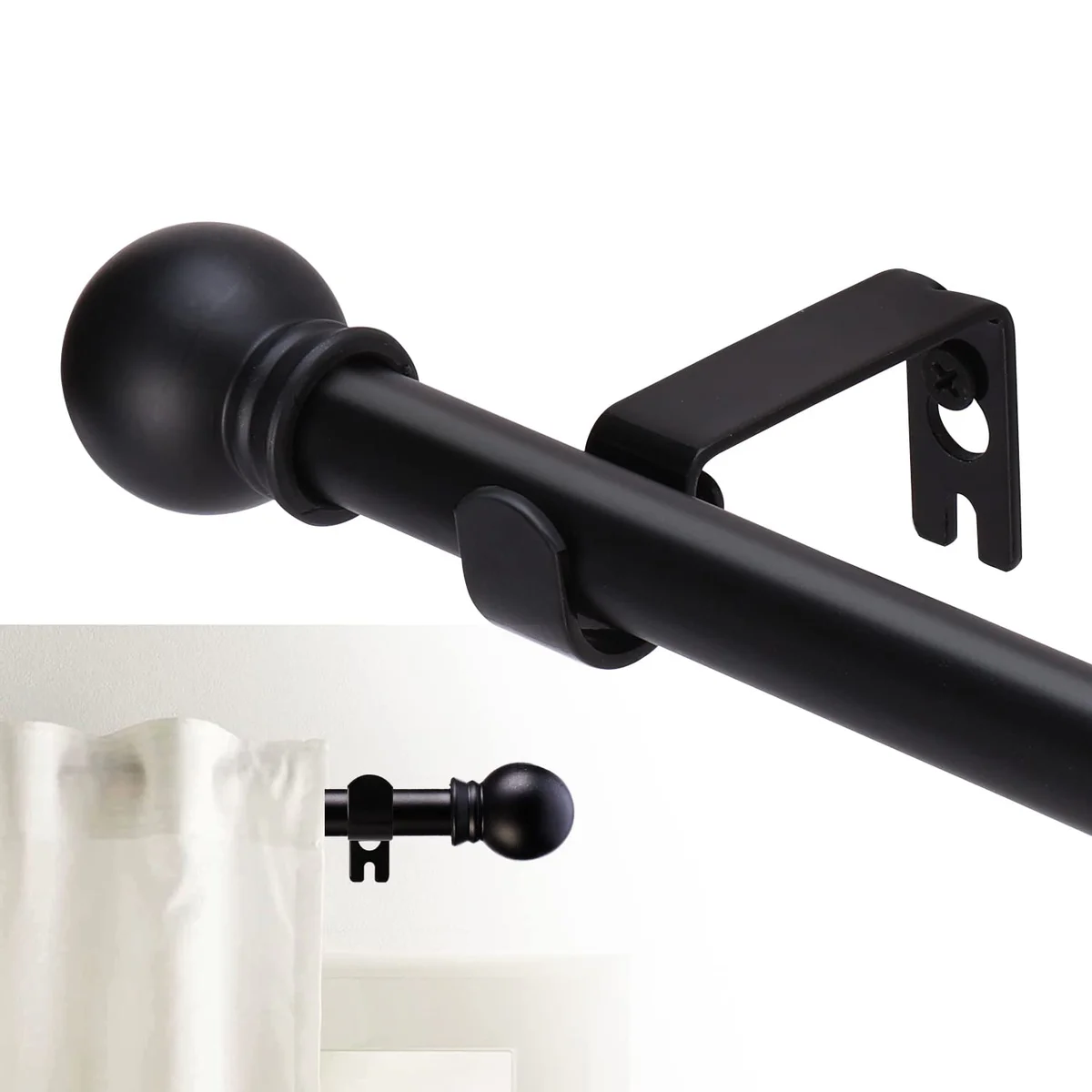 GXOACKJ Extendable Curtain Rod