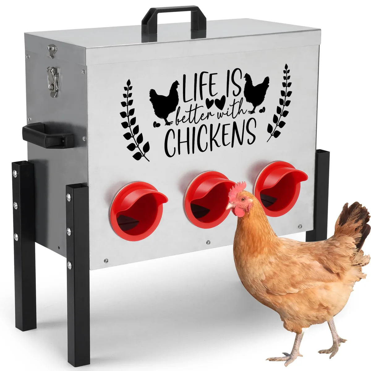 ‎Tgeyd Chicken Feeder Box