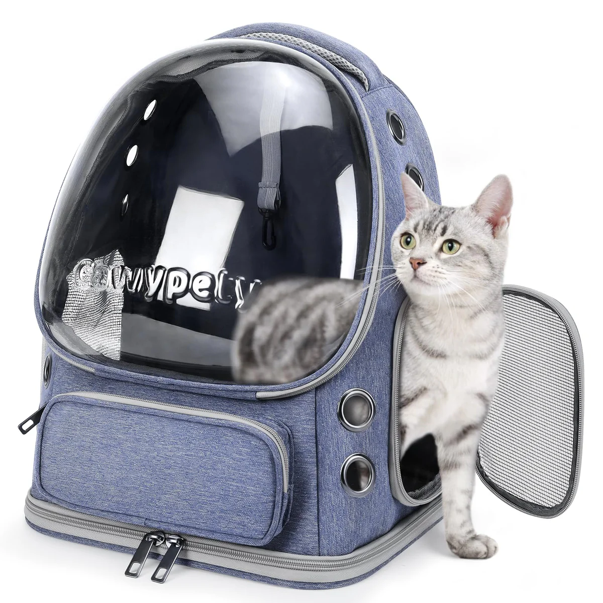 Cawypety Cat Backpack Carrier Bubble Pet Carrier