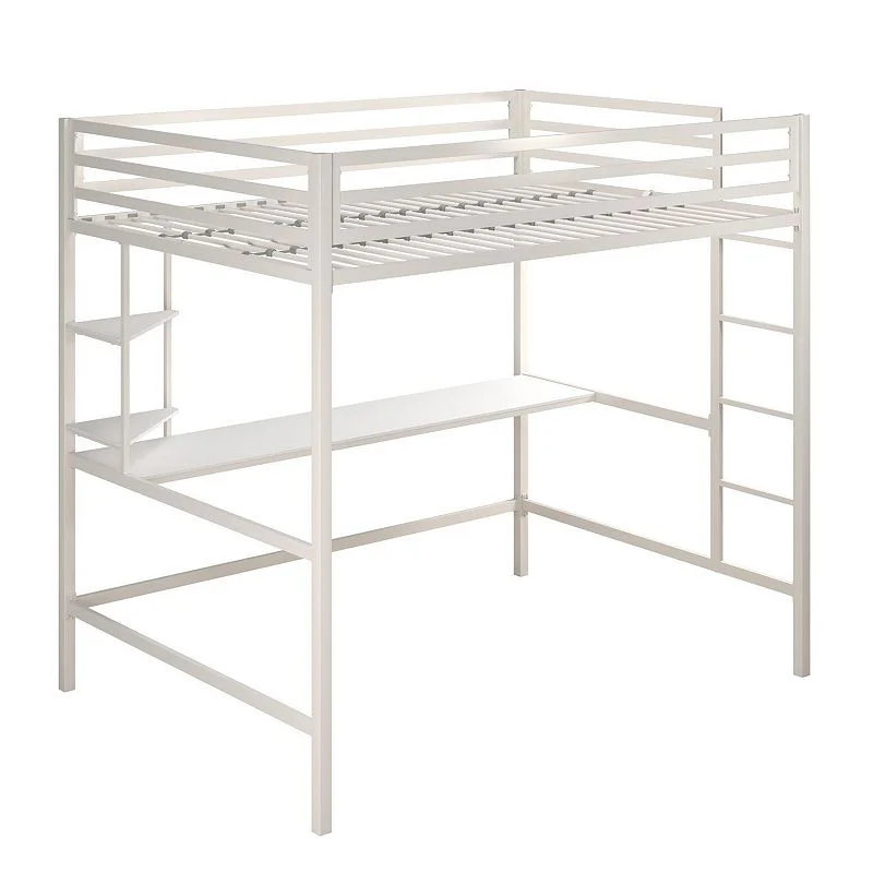 Novogratz Maxwell Metal Full Loft Bed 
