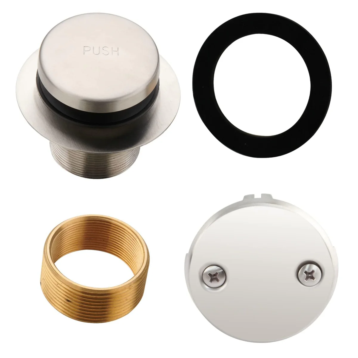 HIDROP Tub Drain Stopper Trim Kit