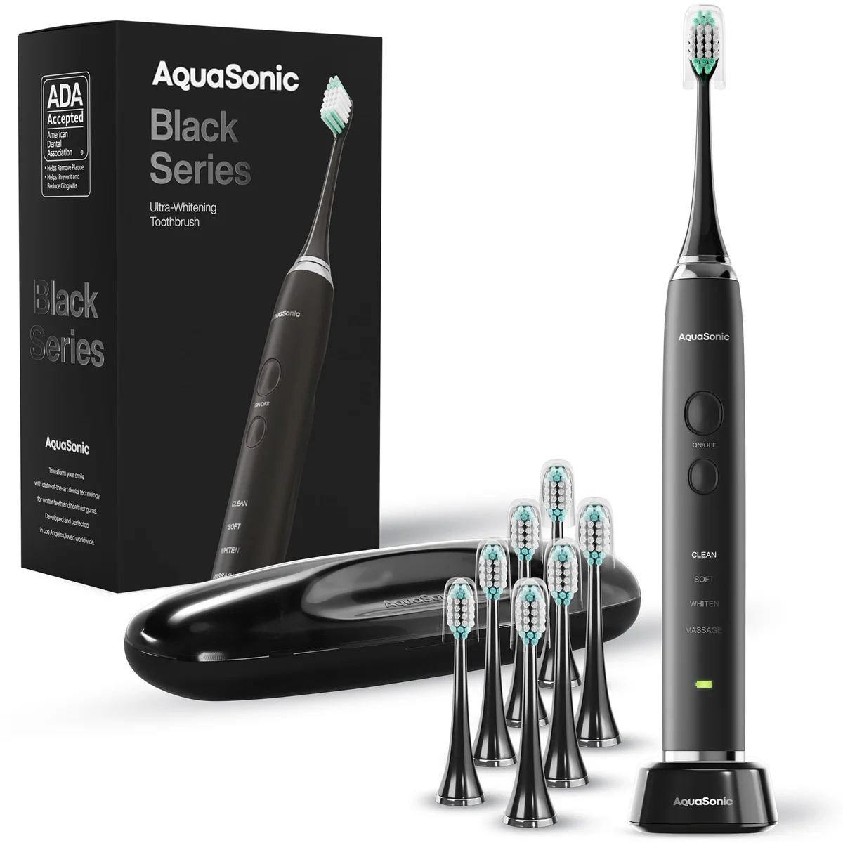 AquaSonic Vibe Series Rechargeable Electric Toothbrush