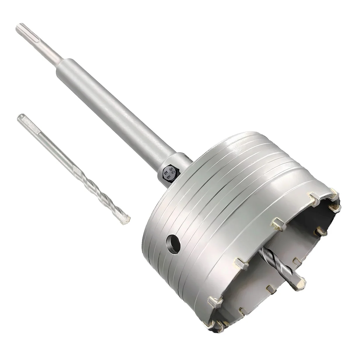 DKIBBITH Concrete Hole Saw Drill Bit SDS Plus Shank