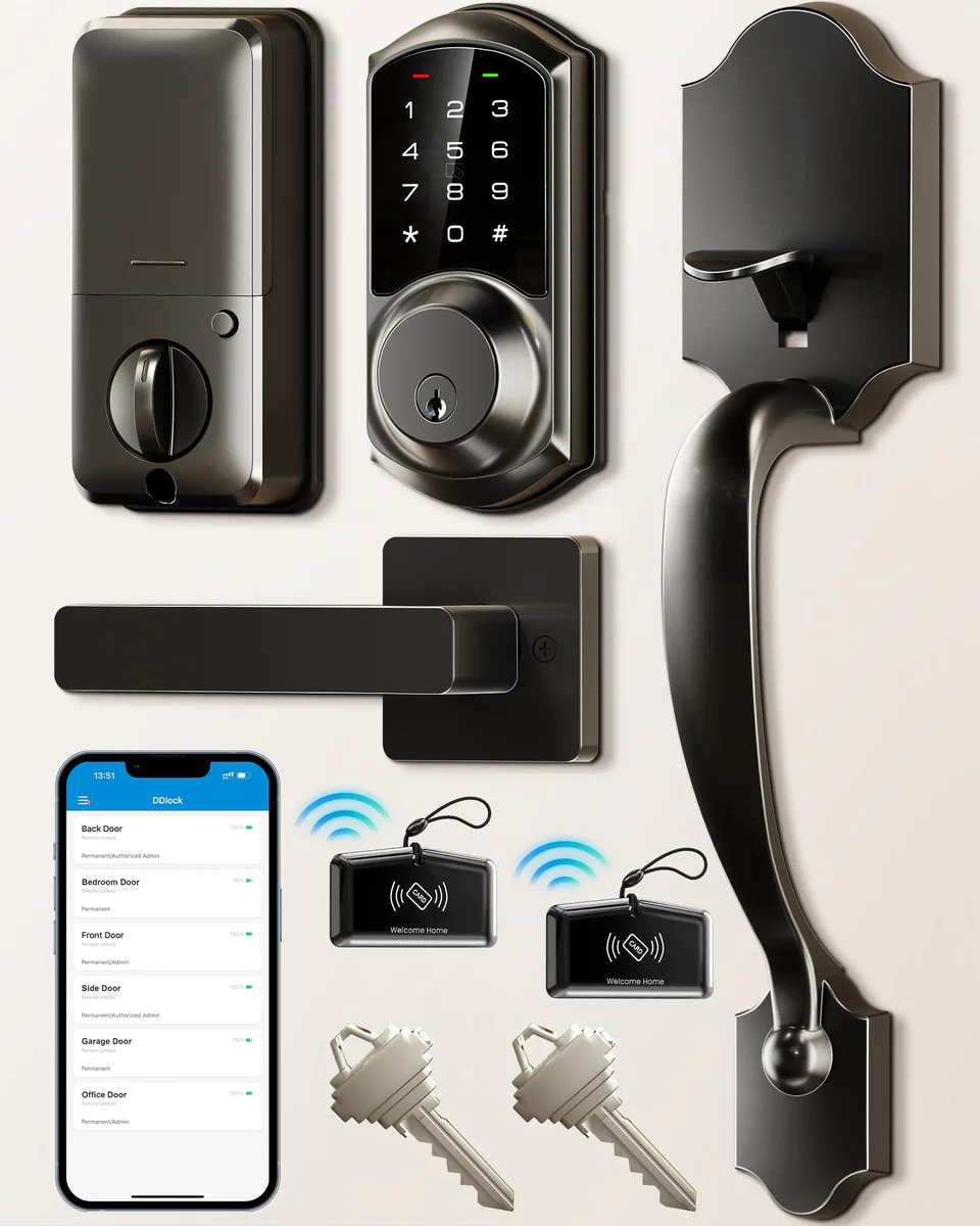 Veise Smart Door Lock Keypad Deadbolt