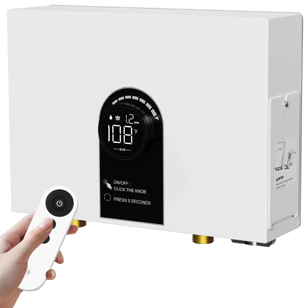 Kweetle Tankless Electric Water Heater Instant Hot Water