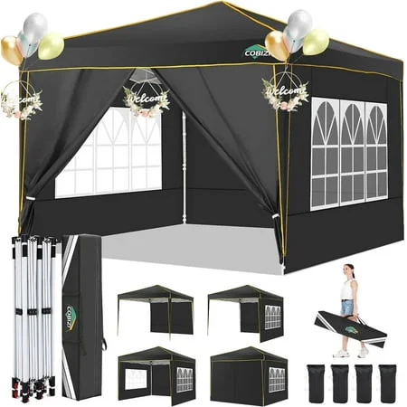 COBIZI Pop-Up Canopy Tent Gazebo