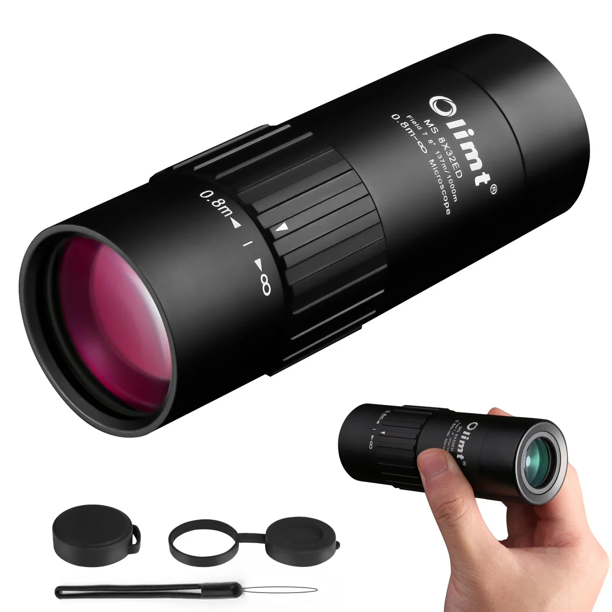 OLIMT 12x50 High Power Monocular Telescope