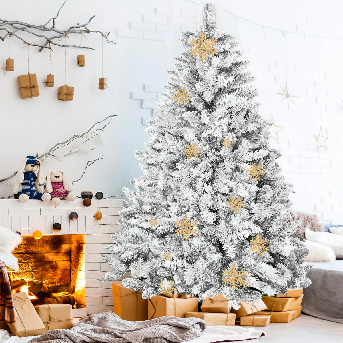 SUNCROWN 6 ft Christmas Tree