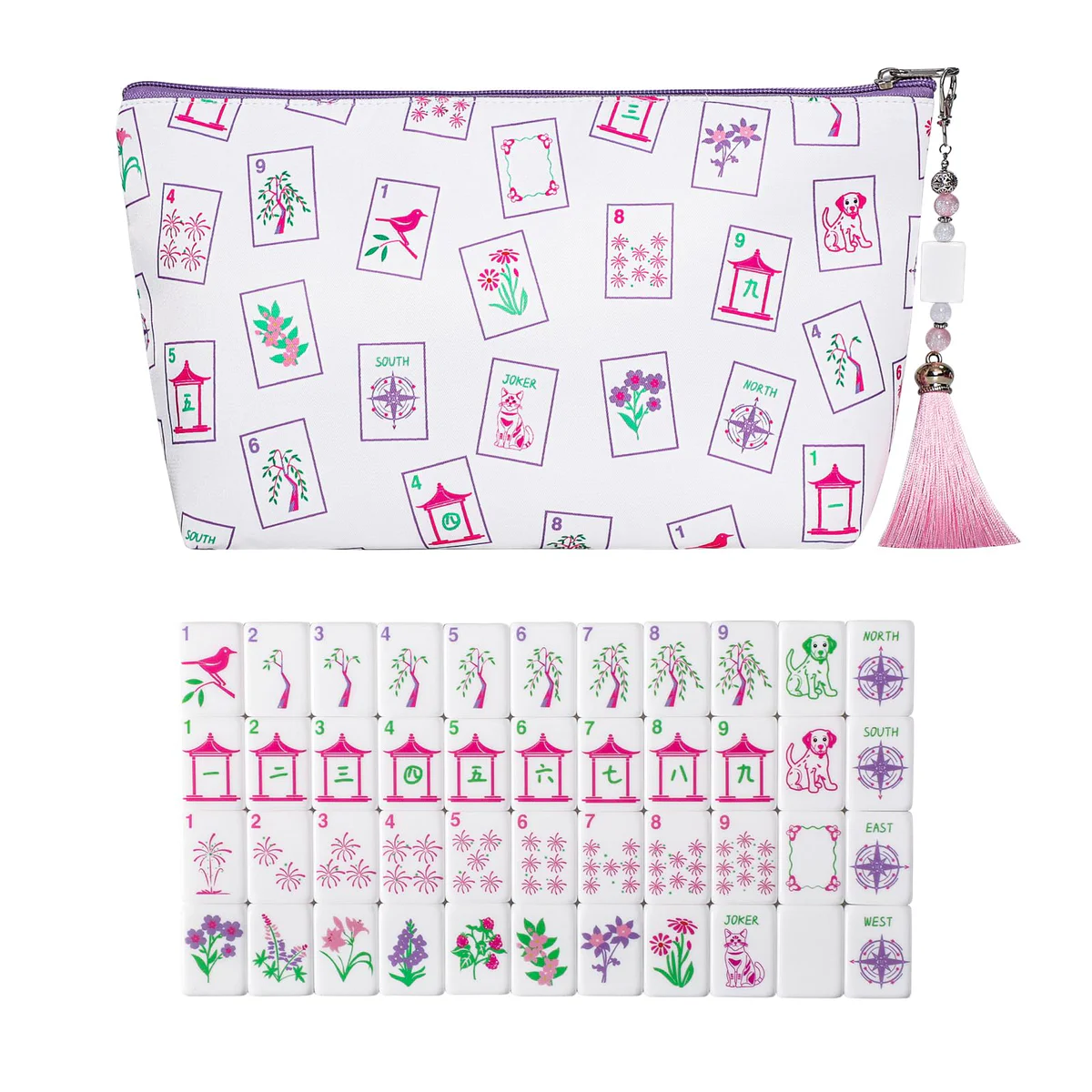 GUSTARIA Mini Mahjong Set