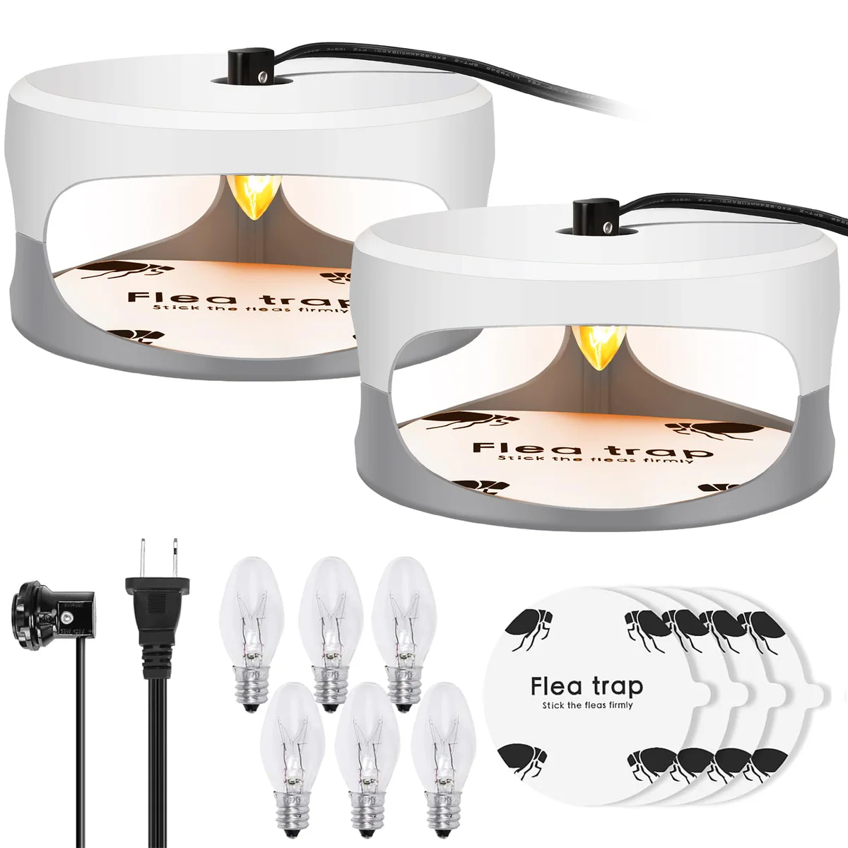 Micnaron Plug-In Flea Trap