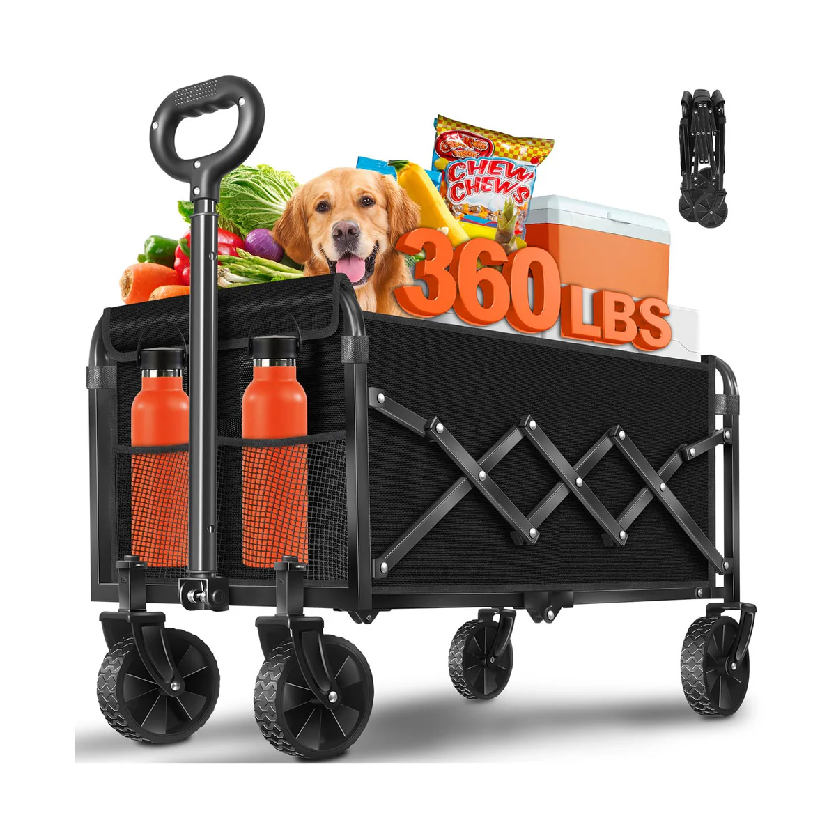 FFQ Folding Collapsible Wagon Cart