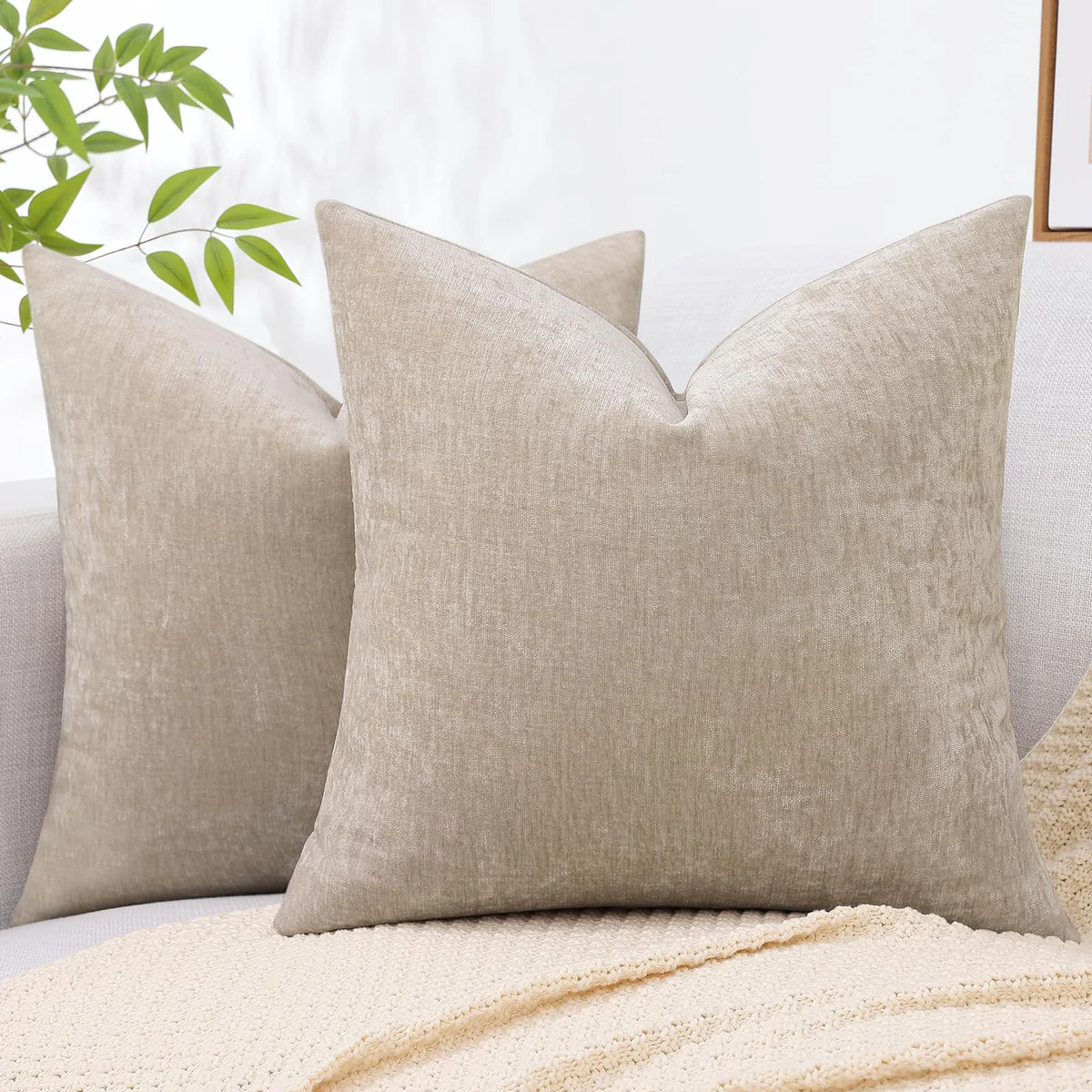 decorUhome Geometric Decorative Throw Pillow Covers